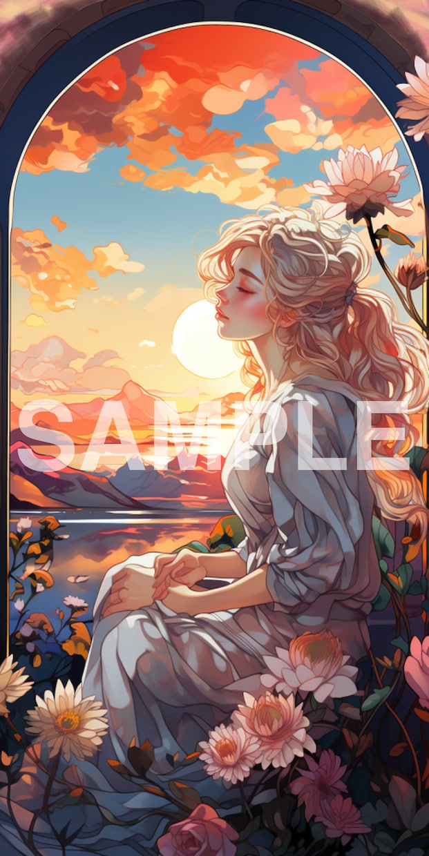 開運！お守り待受画像をお届けします 自分軸をつくるお守り待受画像画像「セルフラブ」 イメージ1