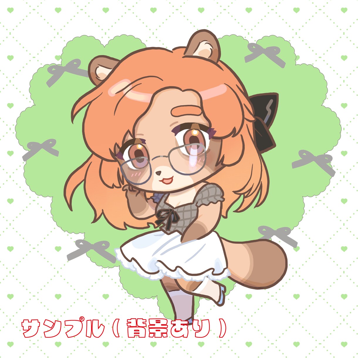 二頭身デフォルメイラストお描きします アイコン、配信、グッズなど幅広くご活用いただけます！ イメージ3