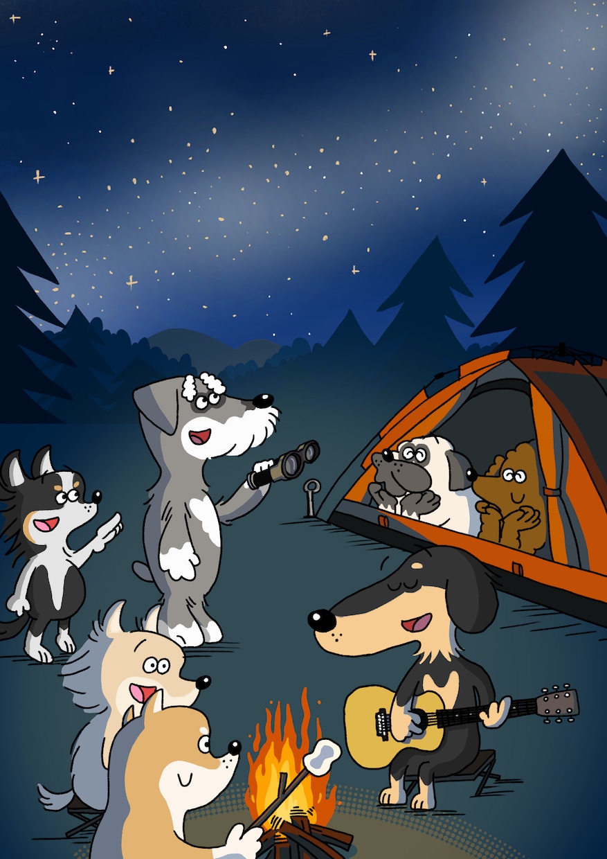 とぼけ顔が愛しい！デフォルメ犬イラストお描きします 見れば見るほどクセになる、あの子のとぼけ顔 イメージ9