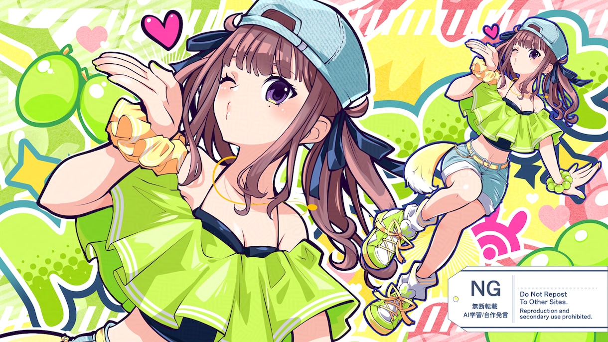 商用費込み！アニメ塗りのポップなアイコン制作します パキっとした絵柄で見やすいアイコンをデザインします。 イメージ8