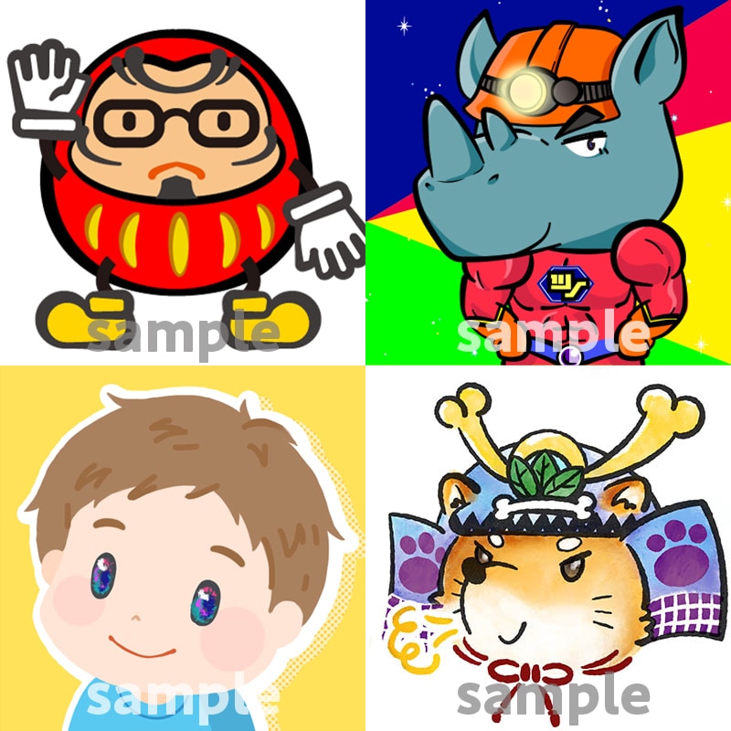 パッと目につく・覚えてもらいやすいアイコン描きます 【小さなアイコンでも見やすい!】視認性の高いイラスト イメージ8