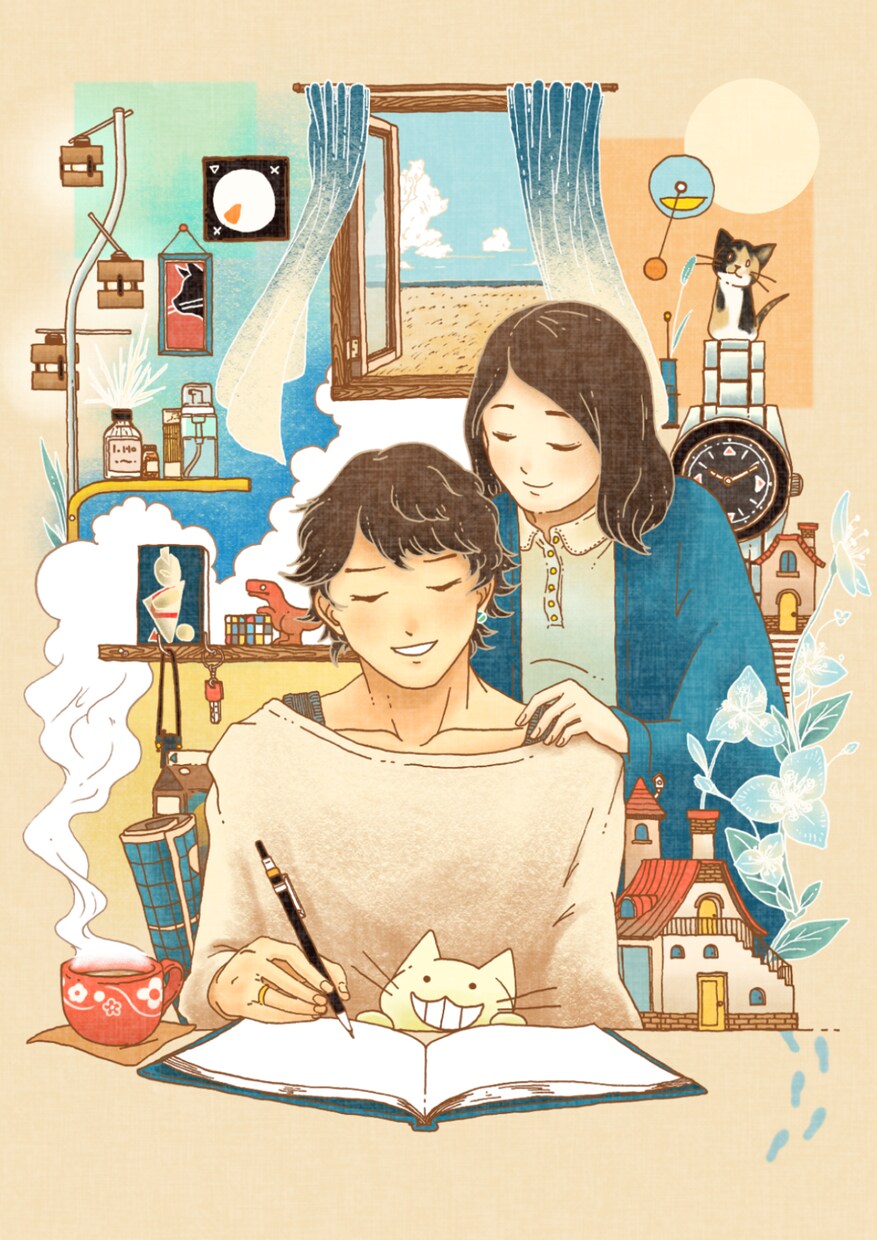 世界感を詰め込んだイラストをお描きします 配信音源ジャケット、動画サムネイルなどに。 イメージ4