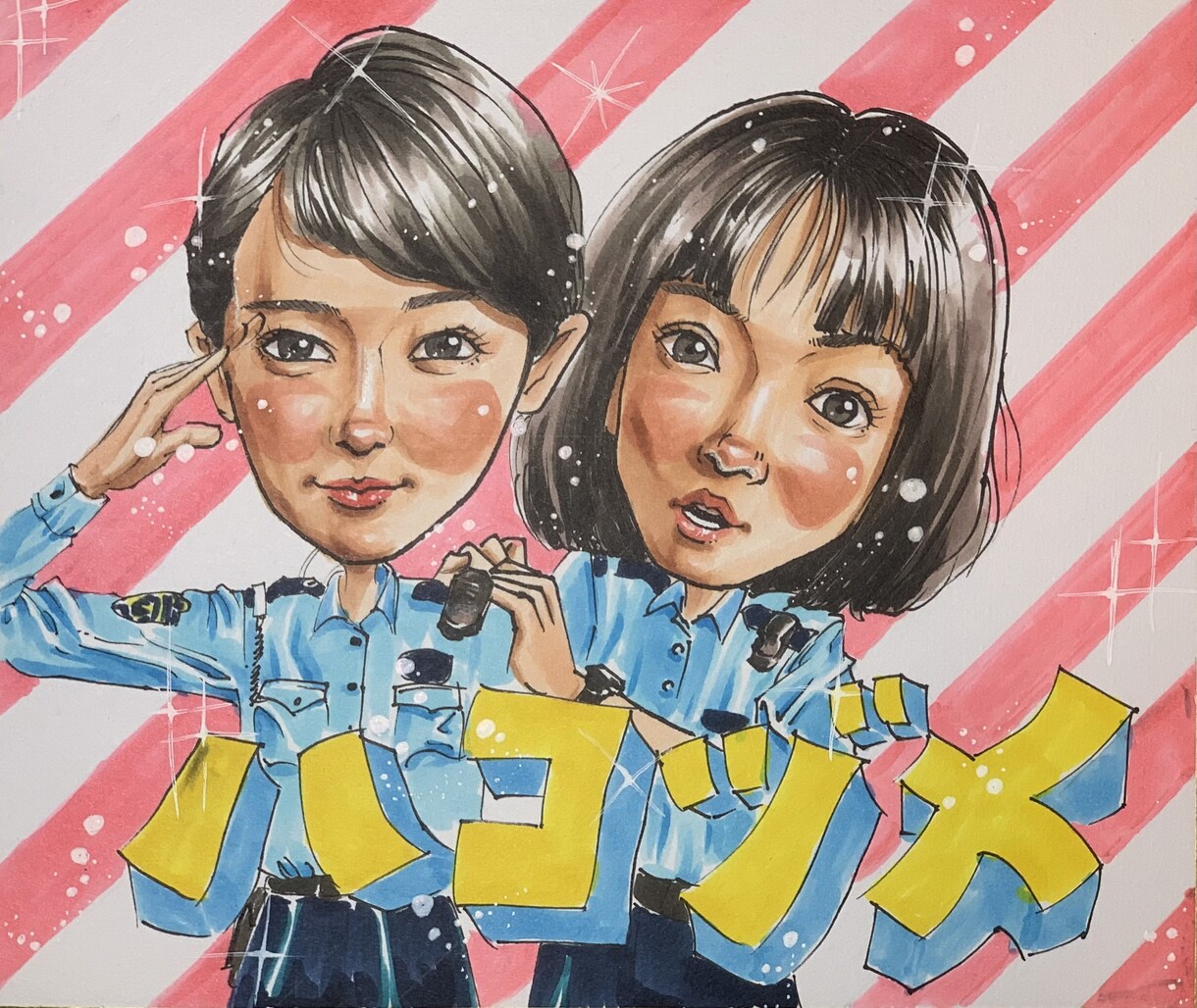 何かに燃える方の似顔絵描きます ☆ご自分に、贈り物に、輝く誰かの似顔絵を作成いたします。 イメージ5