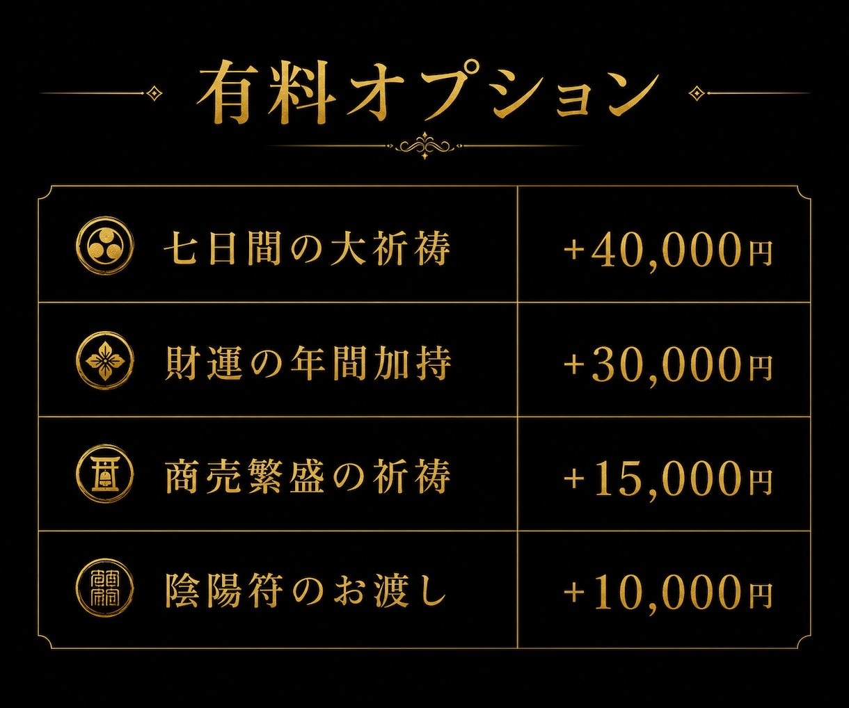 金運祈祷｜陰陽師が一日一名様にご祈祷いたします 財運・臨時収入・貯まらない流れを断ち切ります イメージ4