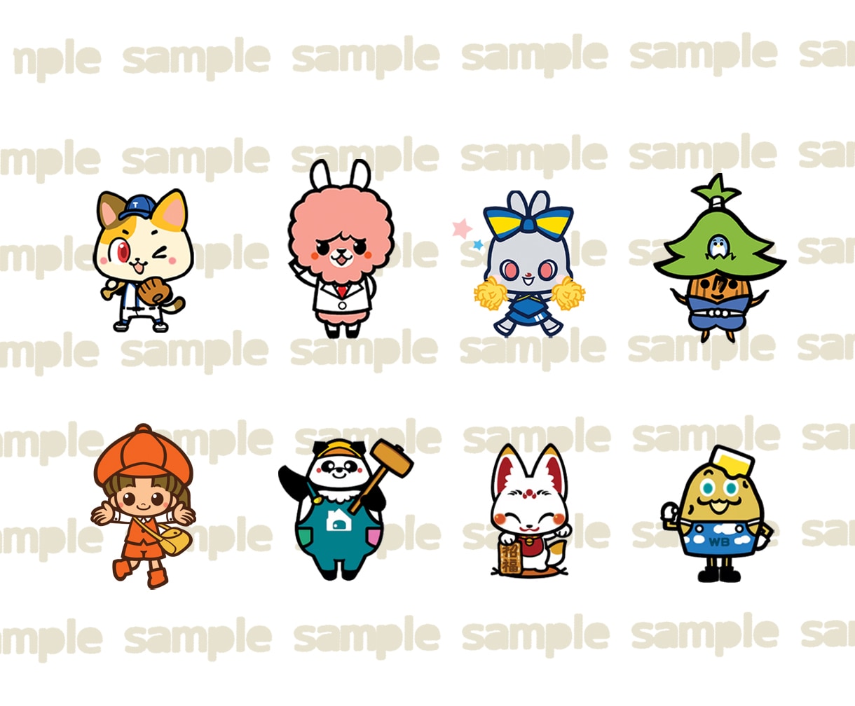 親しみやすい・ポップなゆるキャラ作成いたします 個人・企業・店舗様の顔になるマスコットキャラクター！ イメージ5