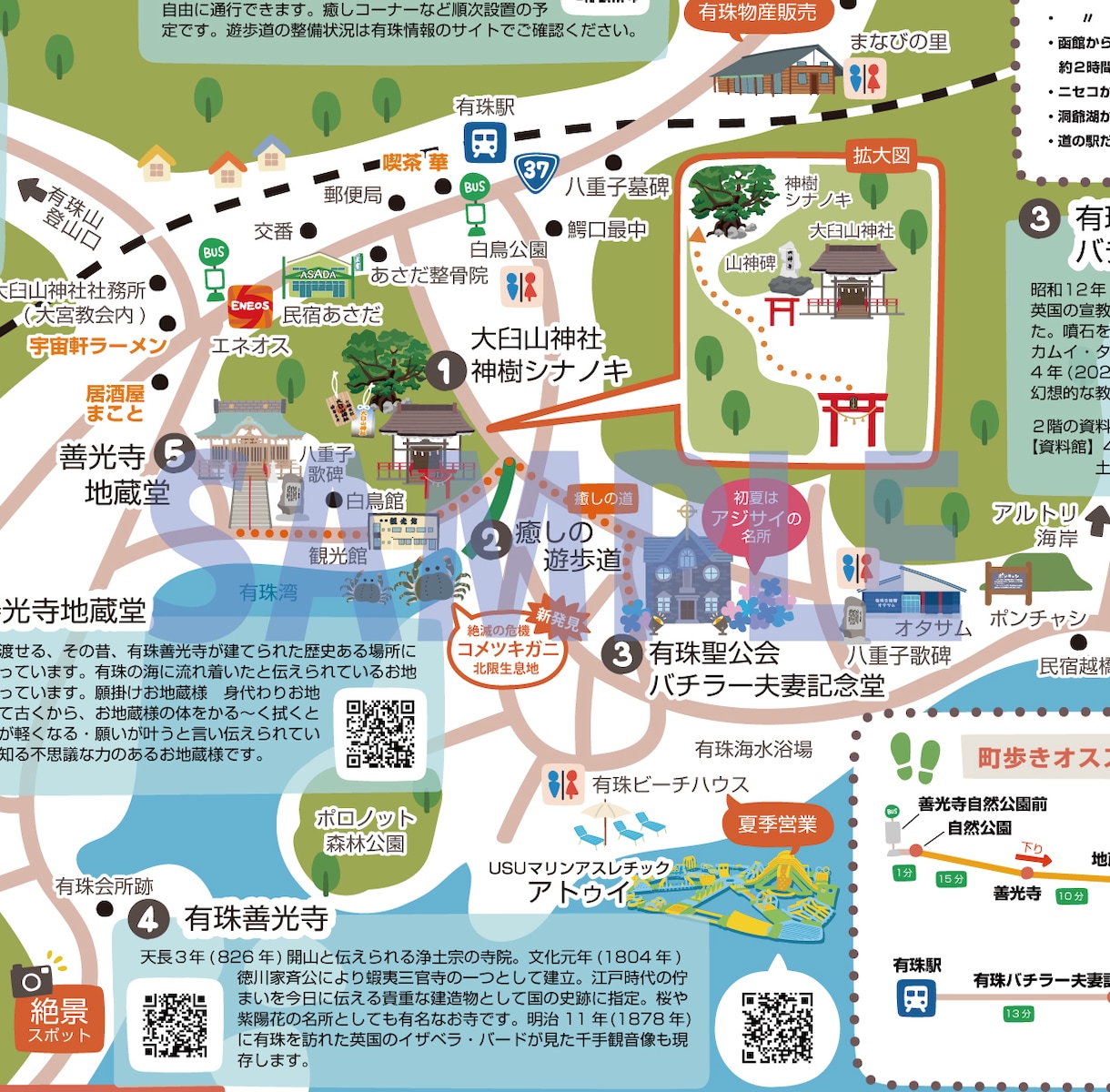 可愛い地図・イラストマップを手描きで作ります ポップでカラフルなイラストマップをお探しの方に！ イメージ6