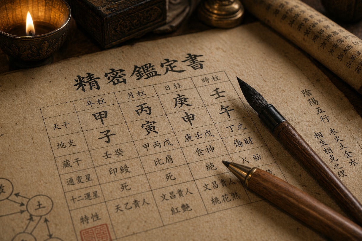先着10名 韓国本場15年四柱推命で人生好転ます 【特別価格1000円】四柱推命と地蔵干分析で運命を開拓 イメージ2