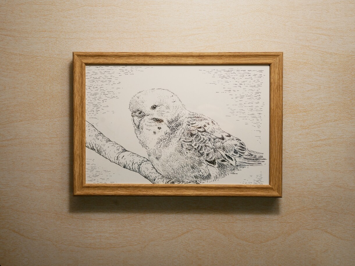 大切なペットの似顔絵描きます 大切なワンちゃん、ネコちゃんを線画でかわいく仕上げます！ イメージ4