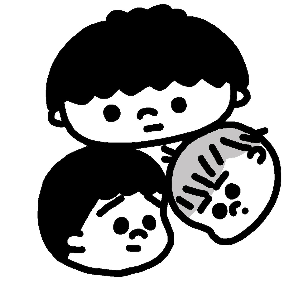 ゆるいデザインで似顔絵・アイコンを作成します ゆるい似顔絵・アイコンを得意としています！ イメージ9