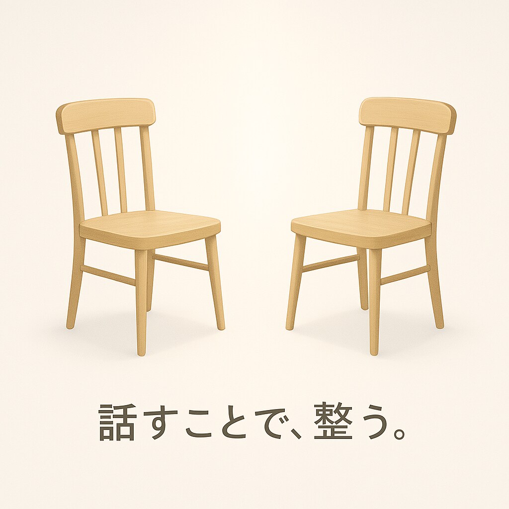 言葉になる前の感覚を、一緒に整理します 頭の中を整理する対話セッション イメージ1
