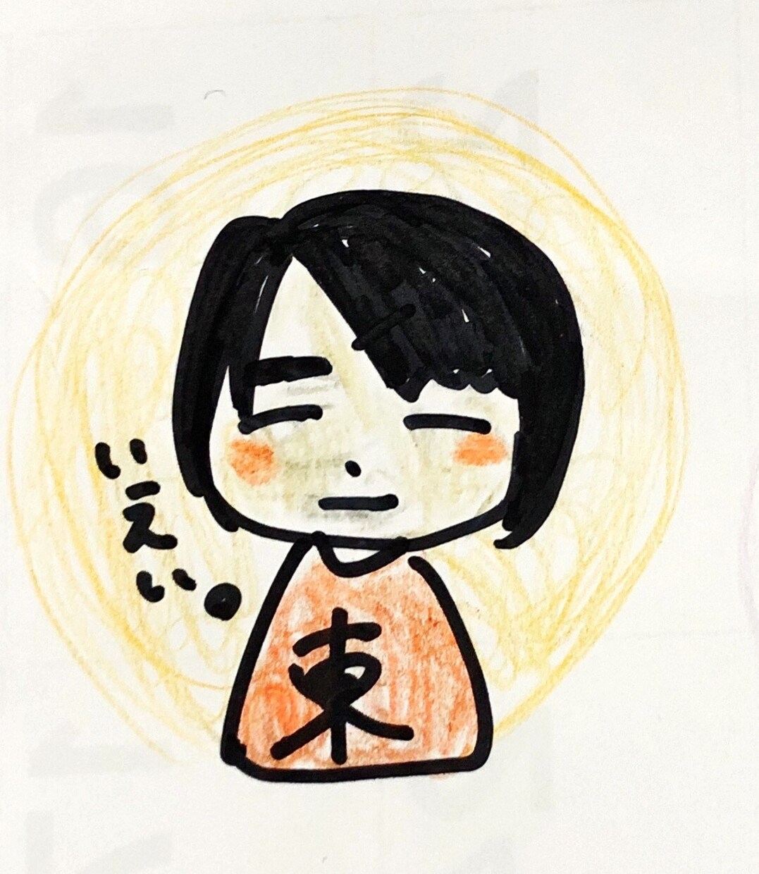 こけしイラスト描きます シンプルだから、アイコンや名刺イラストにも最適です イメージ3