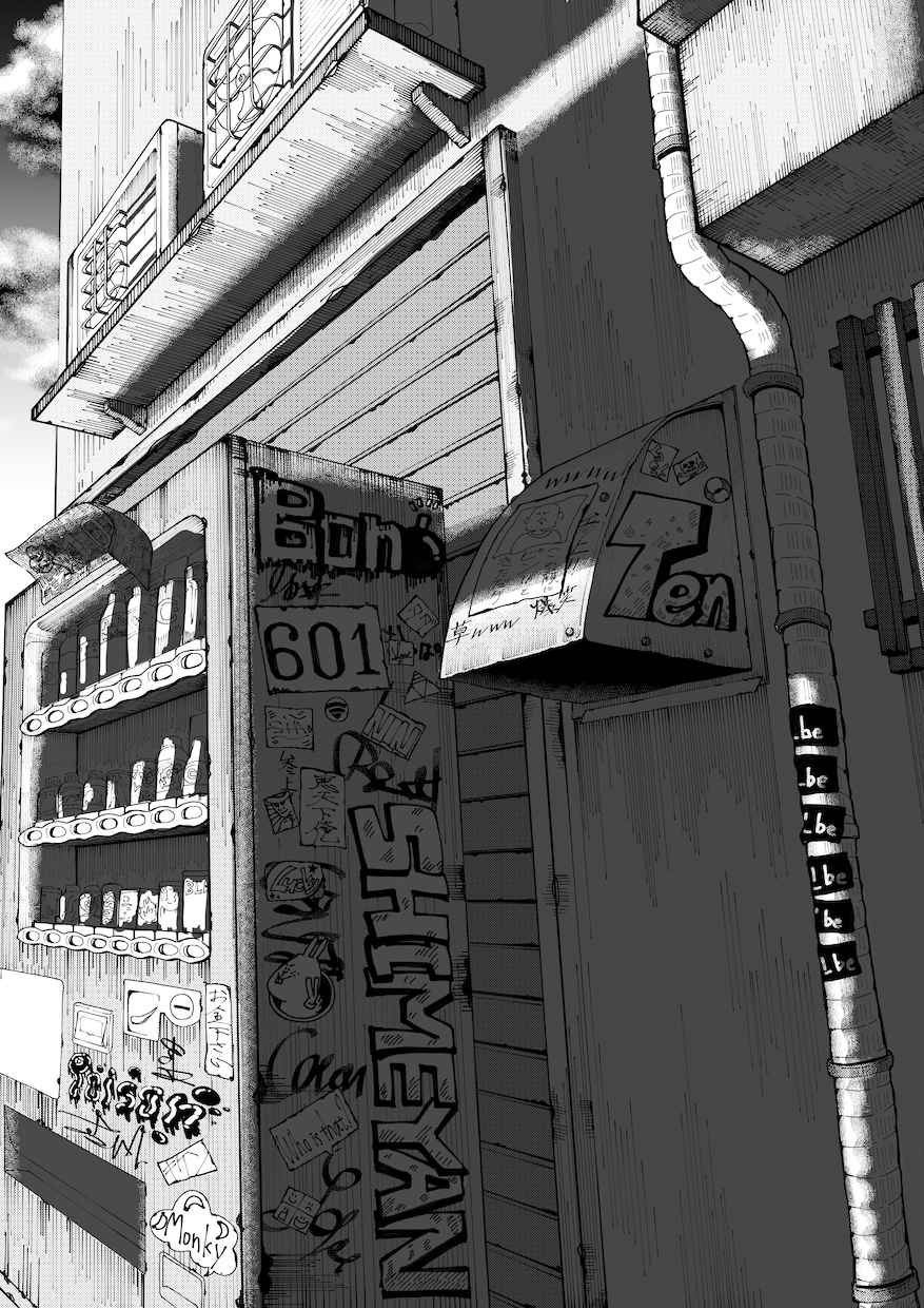 細かい漫画背景を描くのが面倒…私が漫画背景描きます イメージに合うまでラフのリテイク可です‼︎ イメージ1