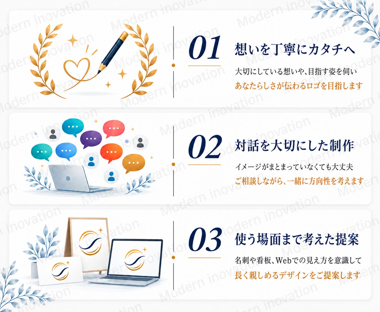 デザイナー１0名でこだわりロゴ10案を提案します ひとつに決めるのが惜しくなる。そんなロゴ10案を。 イメージ8