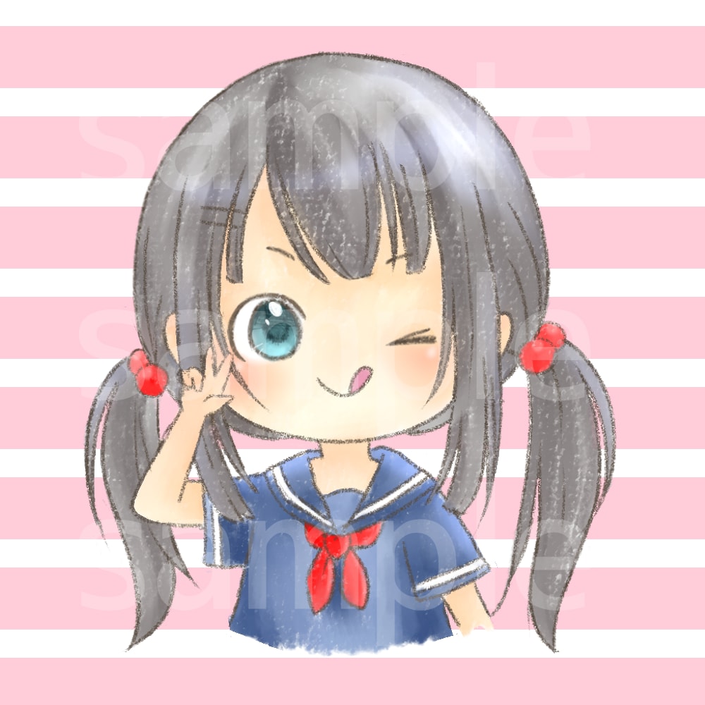 10名様限定価格★ゆるかわなアイコン描きます アナログタッチなゆるかわアイコン★お気軽にご相談ください♪ イメージ6