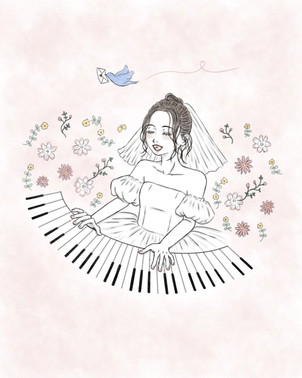 花嫁の手紙をオリジナルソングにします 両親への感謝をメロディーにのせて届けませんか？♪ イメージ1