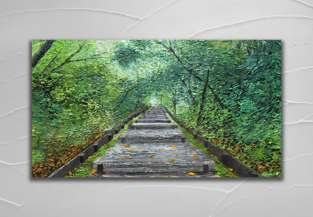 油絵で風景画をお描きします 思い出の風景・お気に入りの景色を油絵に！ イメージ7