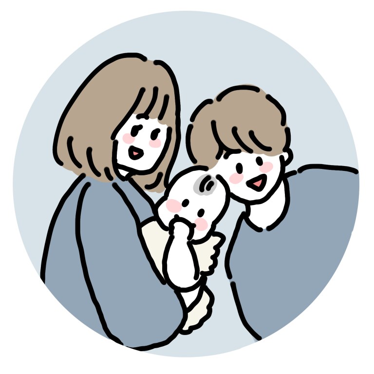 ゆるアイコン・イラスト【タイプA】描きます アイコン・待ち受け・ギフトカード・おうちでのインテリアにも♡ イメージ3