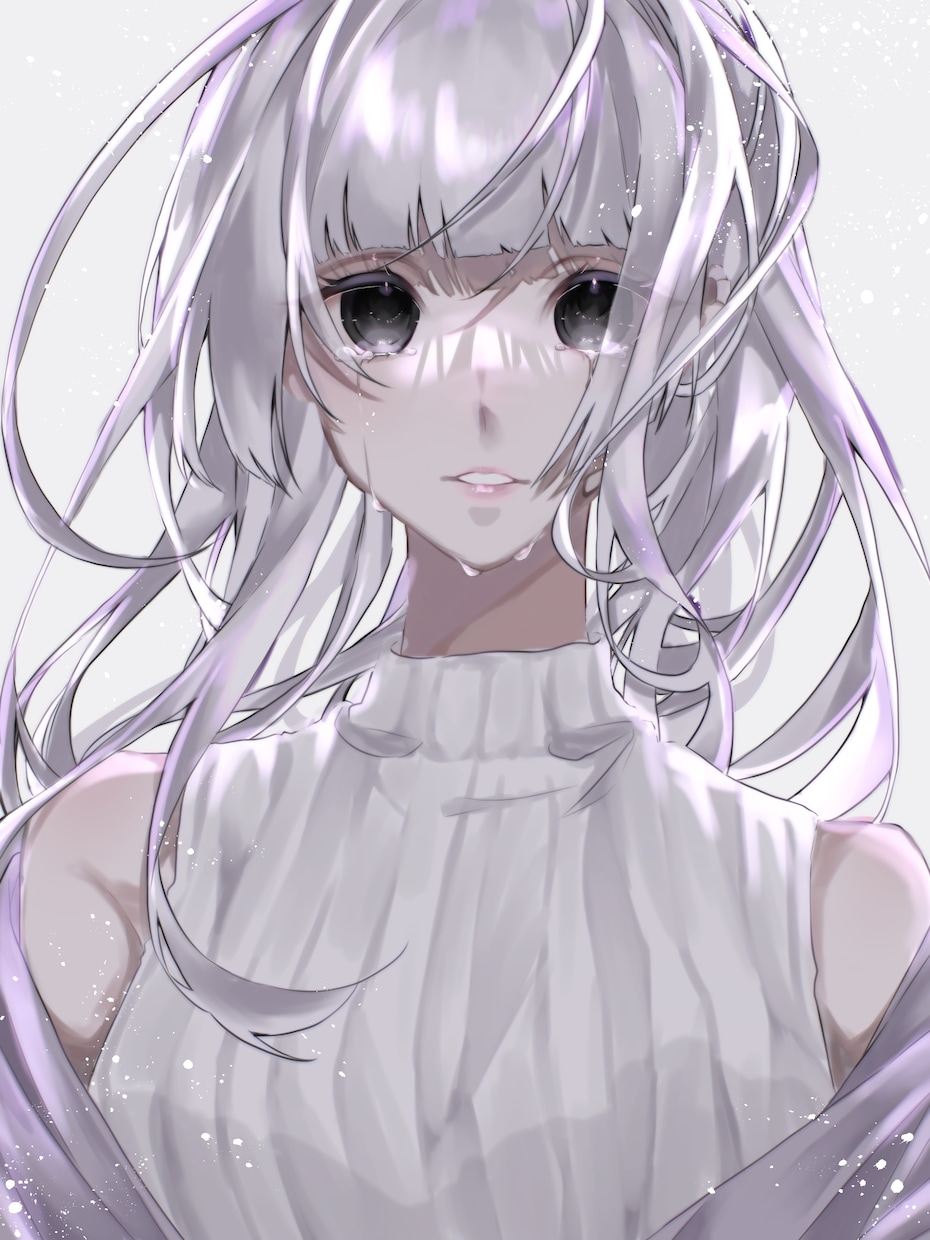 アイコン、ヘッダー、SNSで使えるイラスト描きます 透明感あるイラストをお描きします♡♡ イメージ2
