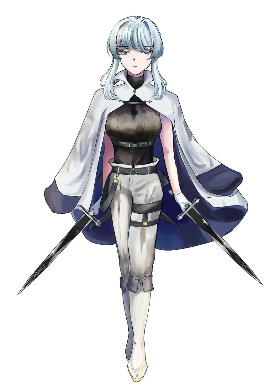 立ち絵・一枚絵描きます 厚塗りタッチの細かい描写をお受けします イメージ2