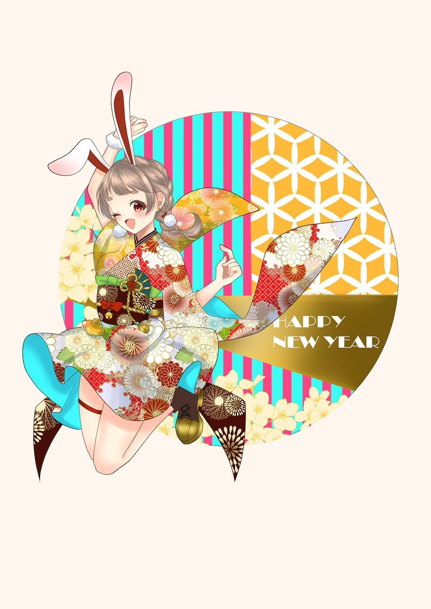 SNS用イラストを作成します アイコン、ヘッダー、グッズ用イラスト、プレゼント イメージ8