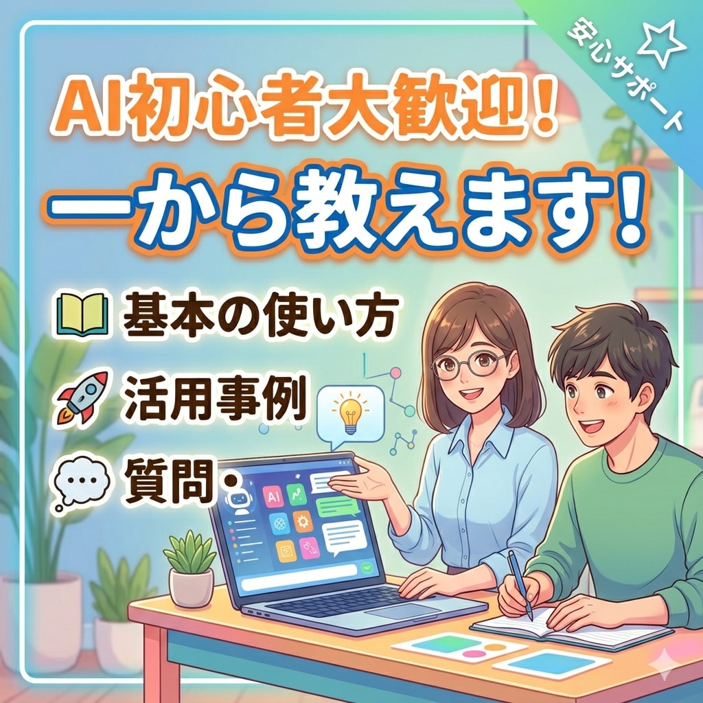 初心者にChatGPTの使い方を優しく教えます ChatGPTを使って生活に少しの楽を イメージ1