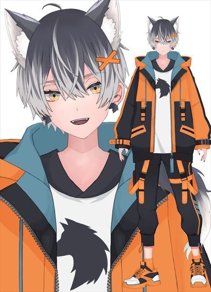 男性女性Live2Dモデリング全行程制作します Vtuberさん用キャラデザ～モデリングまでのセット イメージ2