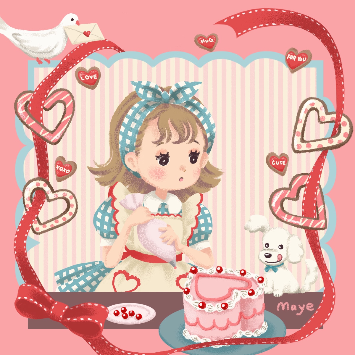 ほんわかタッチで可愛い人物イラストお描きします 商用利用可！ストーリーのあるイラスト、絵本や小説の挿絵に イメージ2