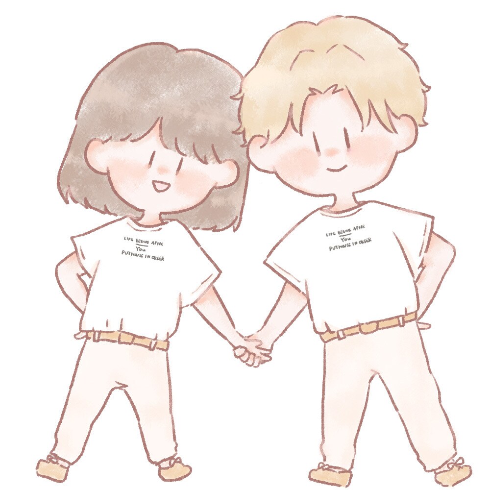 夢絵イラスト描きます 推しとの夢絵やカップルイラストを描きます！ イメージ4