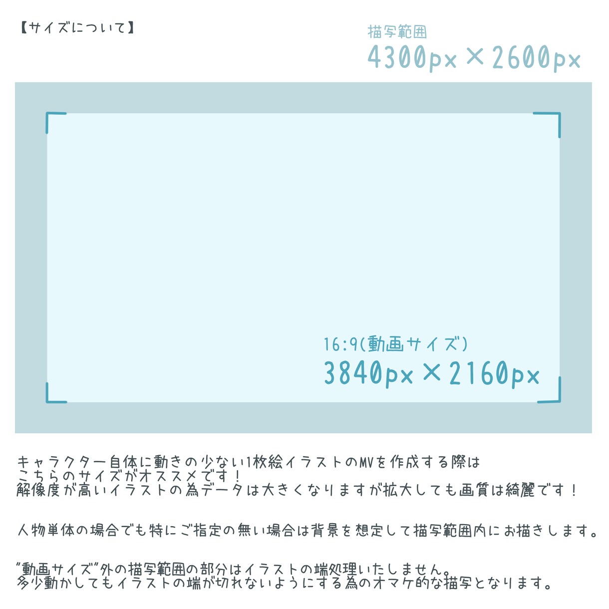 歌ってみたやMVのイラストを制作いたします 本家寄せ◎動画のサムネイルやオリジナルMV等に！ イメージ1
