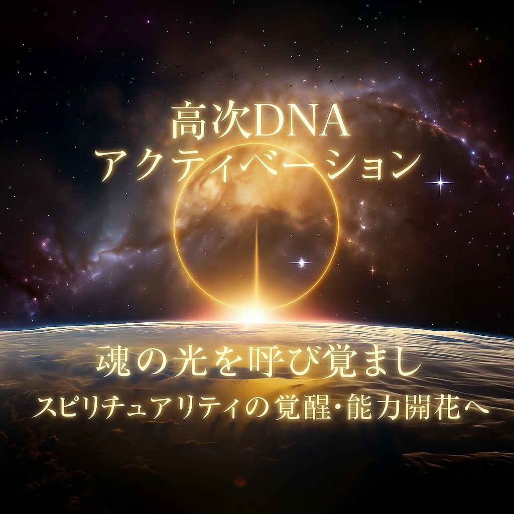 高次DNA活性化・才能開花・スピ能力覚醒をします ☆高次DNAアクティベーション/神聖なDNA情報の光活性☆ イメージ1
