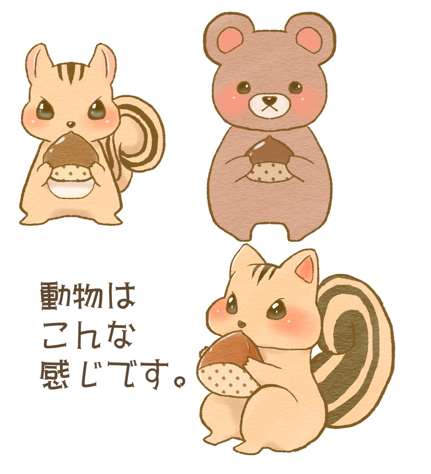 ゆるい感じのアイコンイラスト作成します SNSやブログのアイコンにおススメです イメージ7
