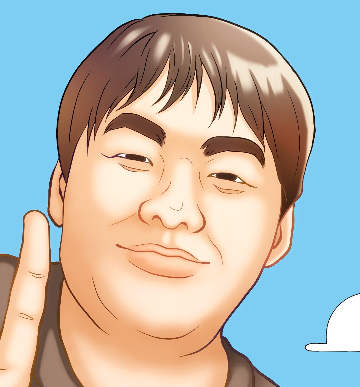 リアルめの似顔絵描きます 名刺やアイコン等に！写真は嫌でもイラストなら安心ですね。 イメージ3