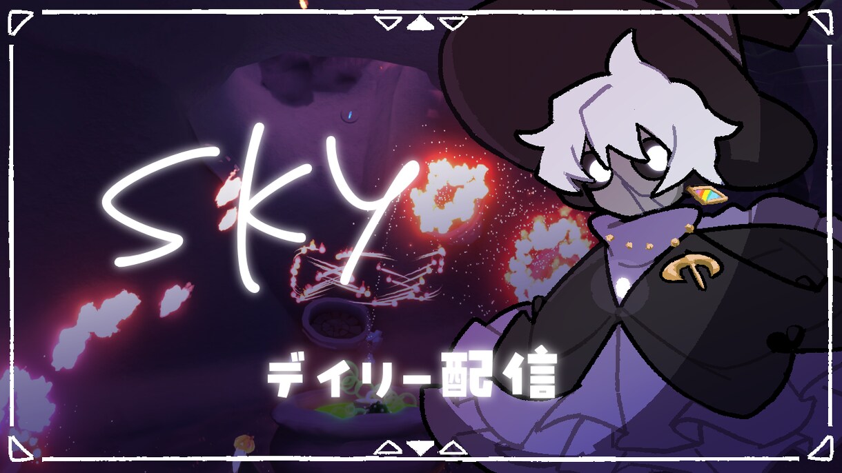 Youtubeのサムネイラストお作りします 歌みたや配信にもおすすめ♪お気軽にご相談ください！ イメージ10