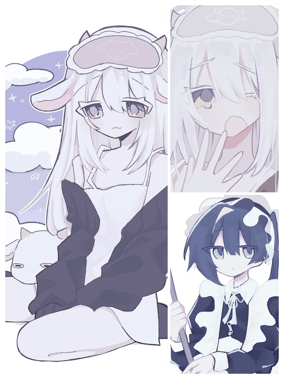 かわいいイラストお描きします 仄暗いものからポップなものまでかわいく描きます♪ イメージ1