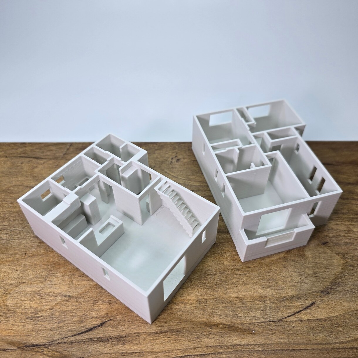 ３Dプリンターにて1/100住宅モデルを制作します 住宅の新築・設計時の打合せ、新築祝いなどの贈答品などに イメージ8