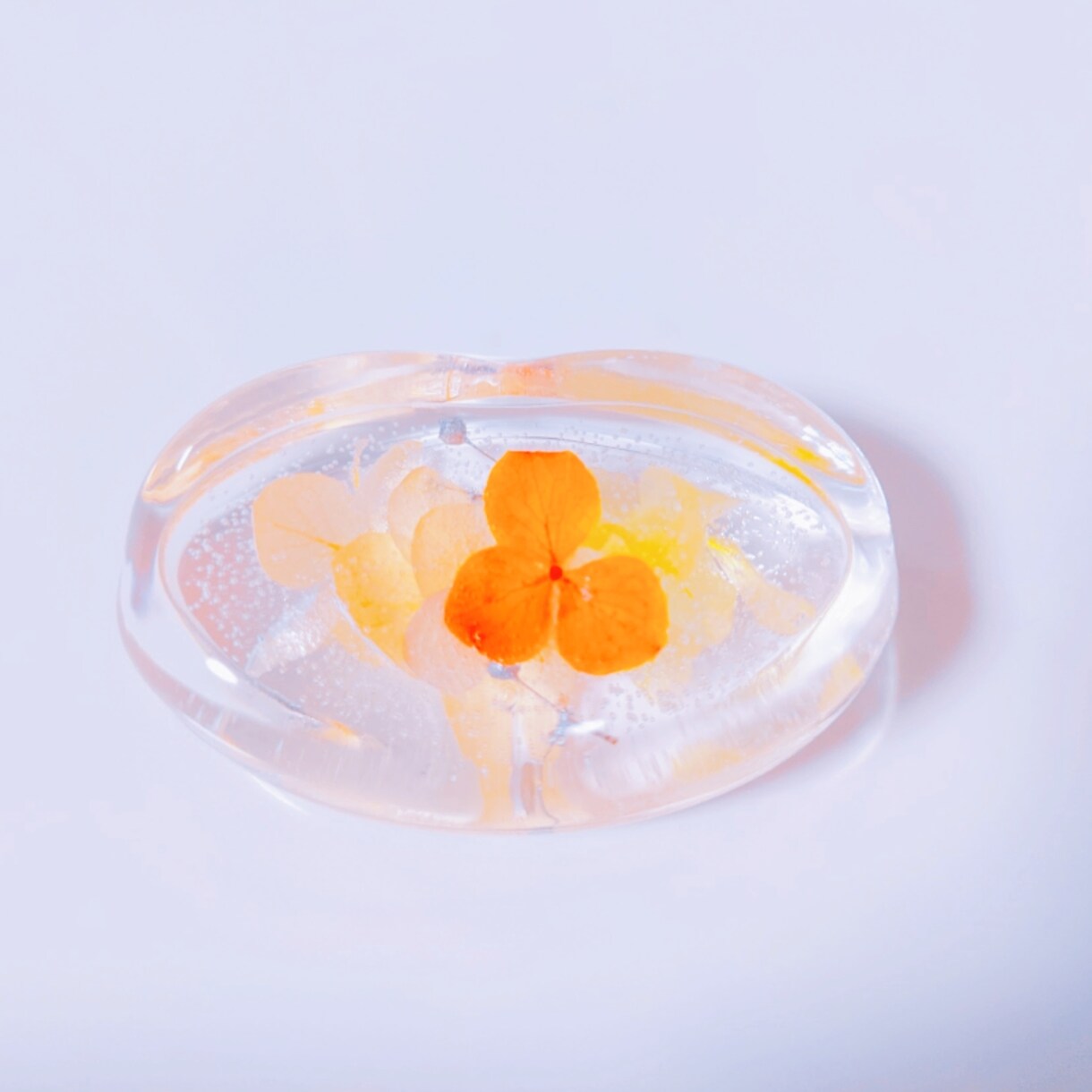 お花で世界で1つだけの箸置きをお作り致します 好きな色のお花とデザインで箸置きをお作り致します イメージ4