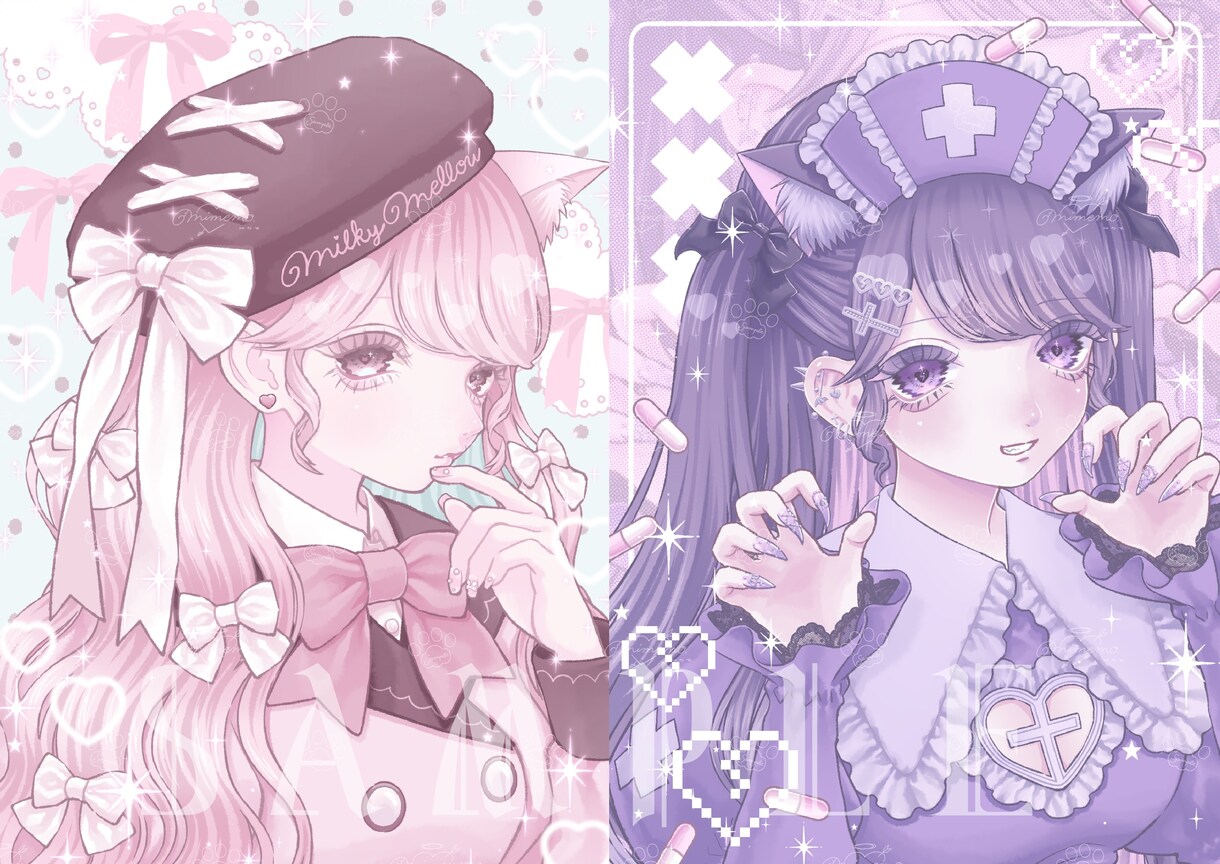 繊細で高クオリティなイラスト描きます 立ち絵や一枚絵などに！あなただけの特別な一枚を描きます⟡.· イメージ6