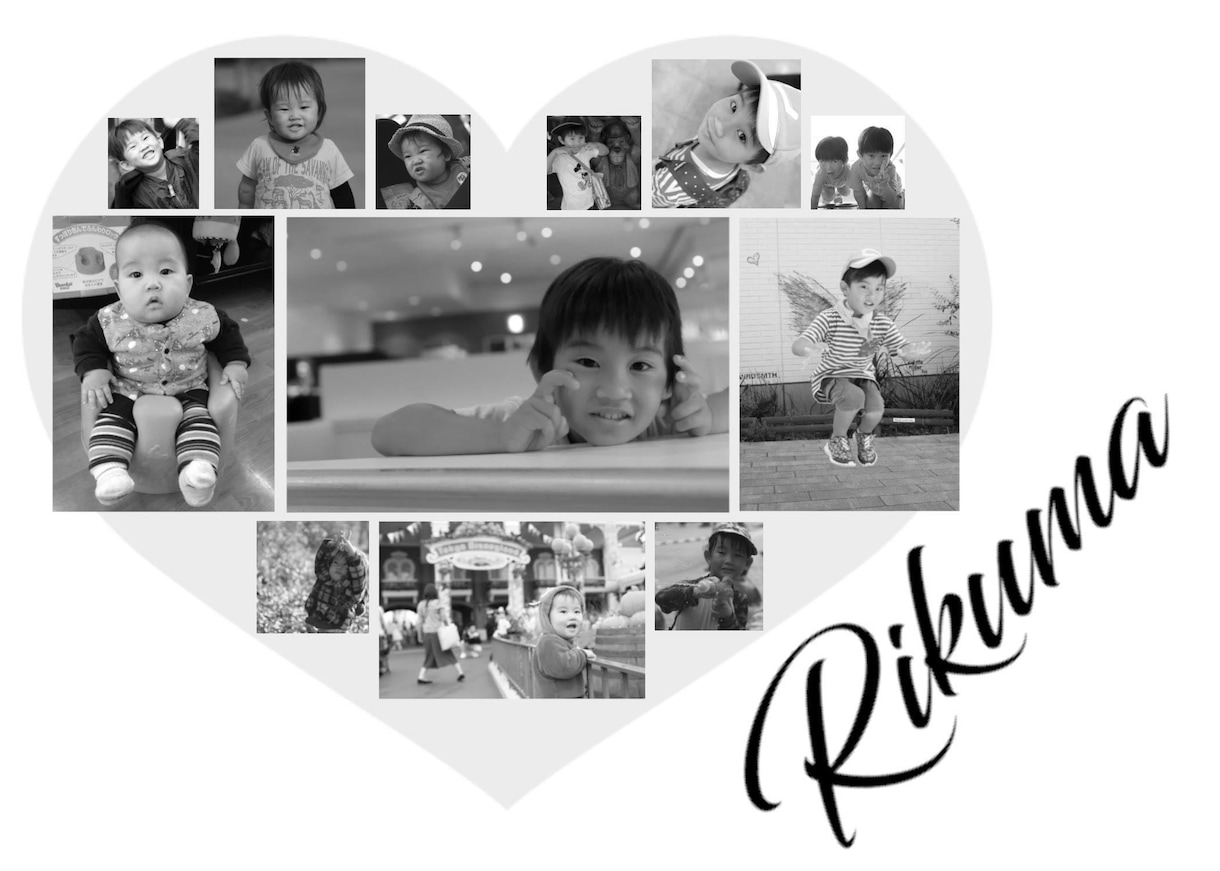 お気に入りの12枚のお写真をより素敵に1枚にします 大変なご時世だからこそ少しでも皆様の元気になれますように…！ イメージ5