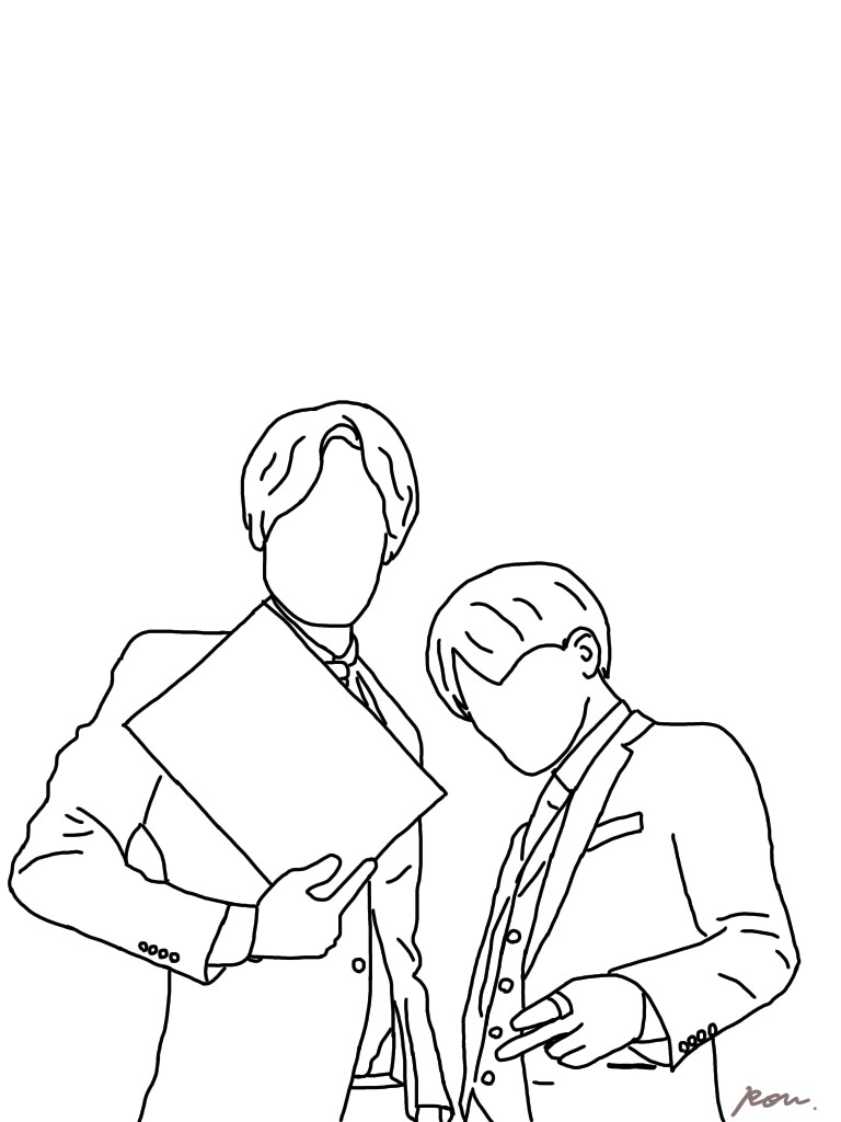 人物線画描きます SNSアイコンや推しの線画イラストにぜひ！！ イメージ3