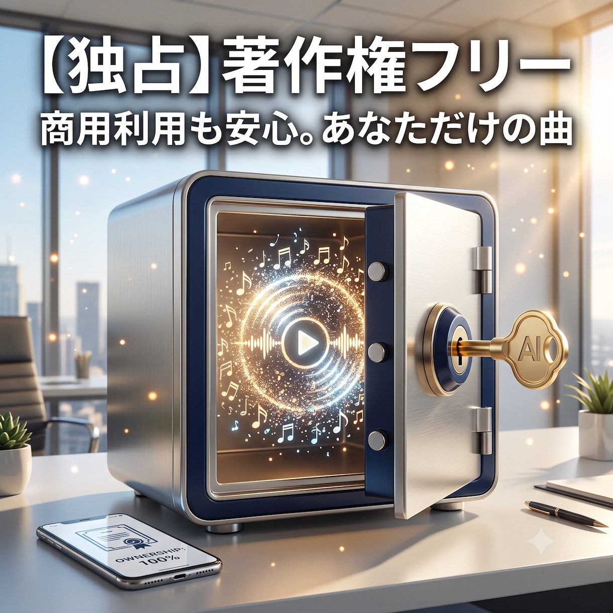 即日納品★AI高品質YouTubeBGM作ります 最短即日◎著作権フリーの高品質オリジナルBGMを爆速でお届け イメージ6