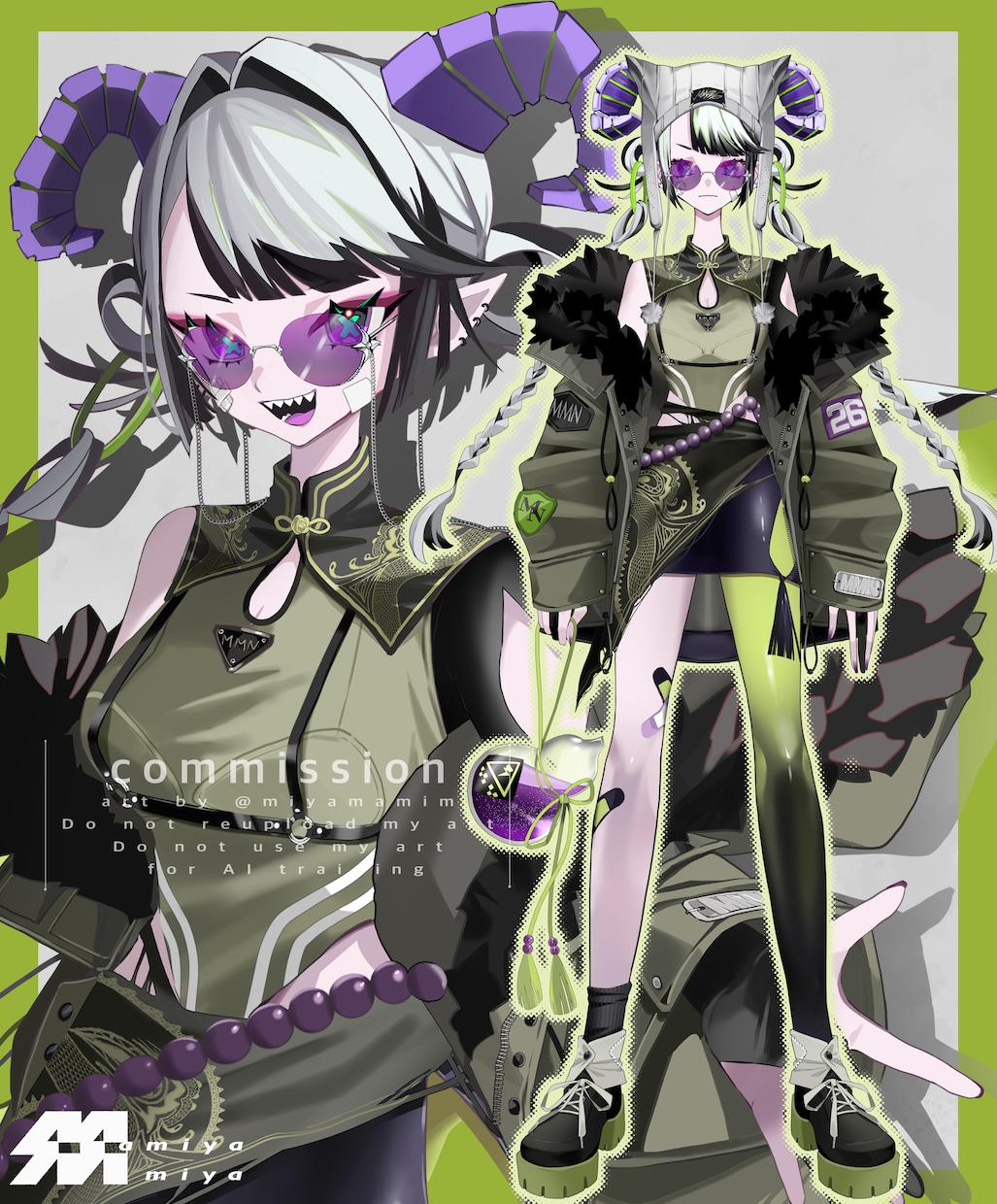 唯一無二のインパクトあるキャラデザを制作いたします 独創的なキャラデザが得意です！かっこいいも可愛いも対応可能！ イメージ6