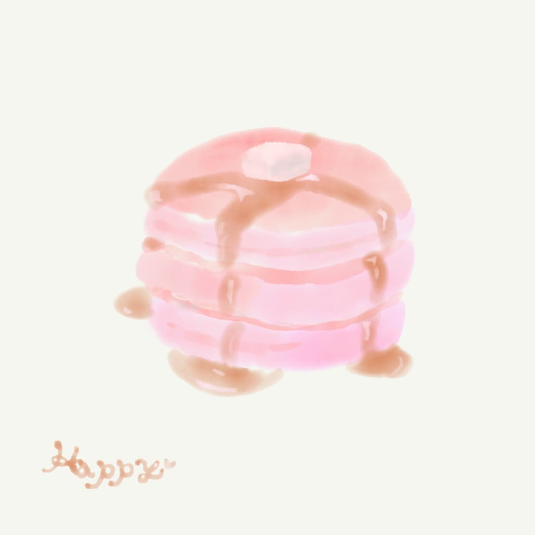 ふわふわタッチな♡ガーリーイラスト描きます iPadアプリAdobe frescoでの水彩イラスト イメージ6
