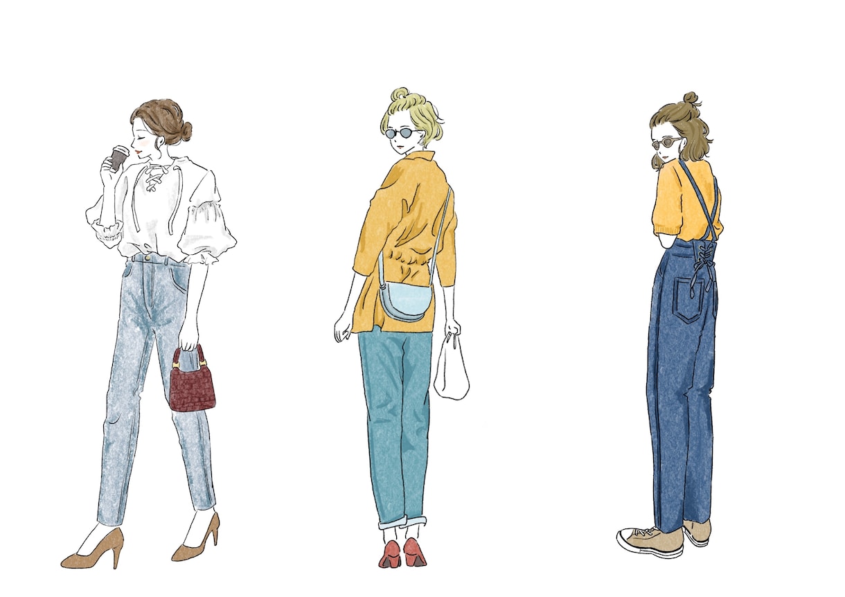ファッションイラスト描きます もちろん男性ファッションも可！ イメージ3