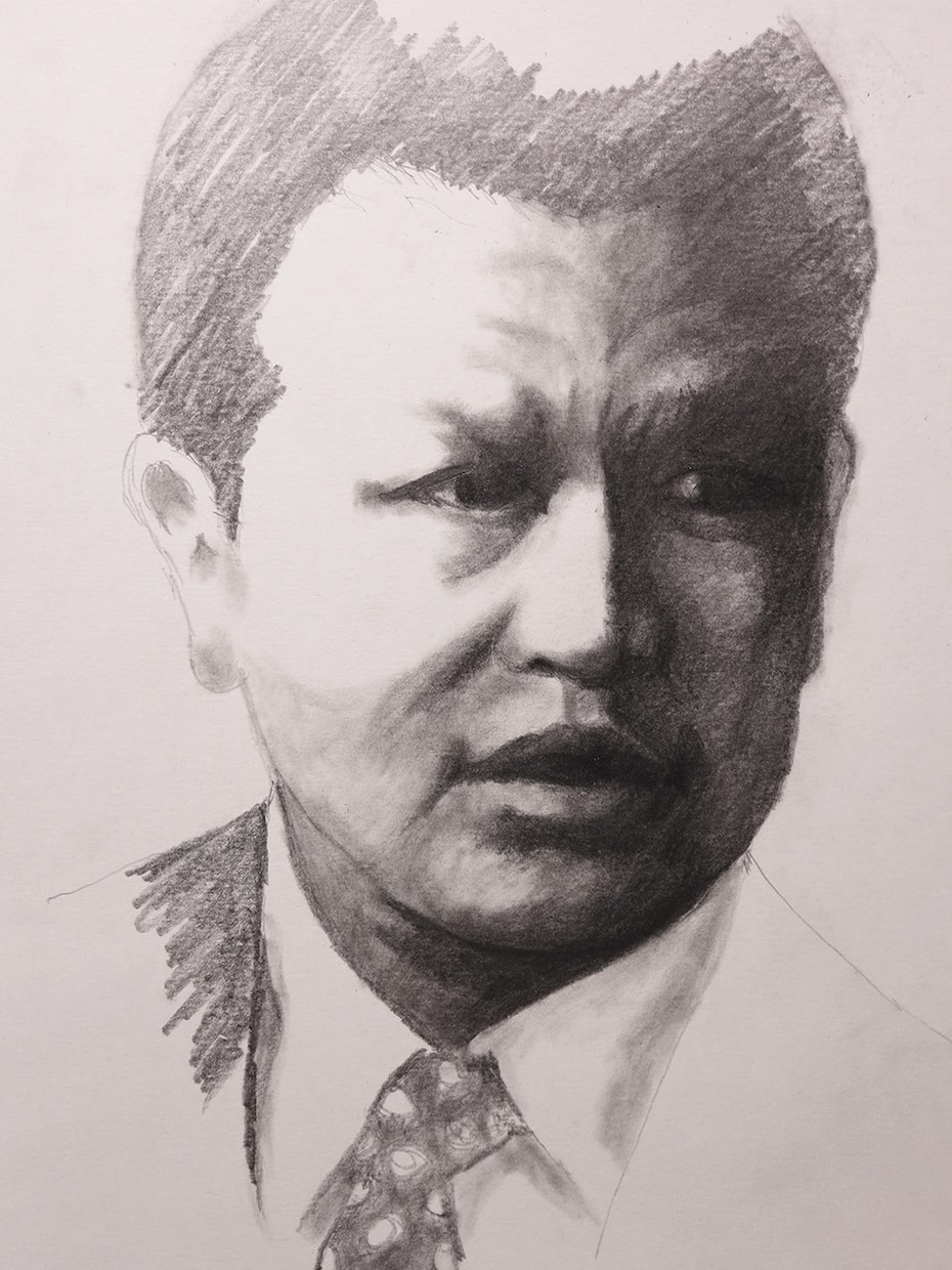 写真を基にデフォルメ少なめの似顔絵を描きます 鉛筆画・水彩画でリアルな似顔絵を描きます。 イメージ2