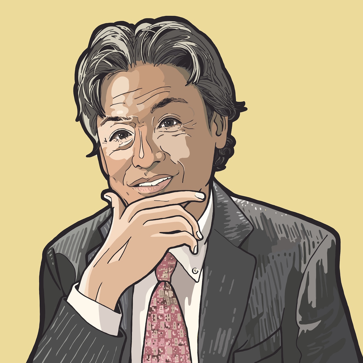 イケおじ【似顔絵】アイコンお描きします 写真１枚から｢イケてるオヤジ｣に仕立てます！ イメージ5