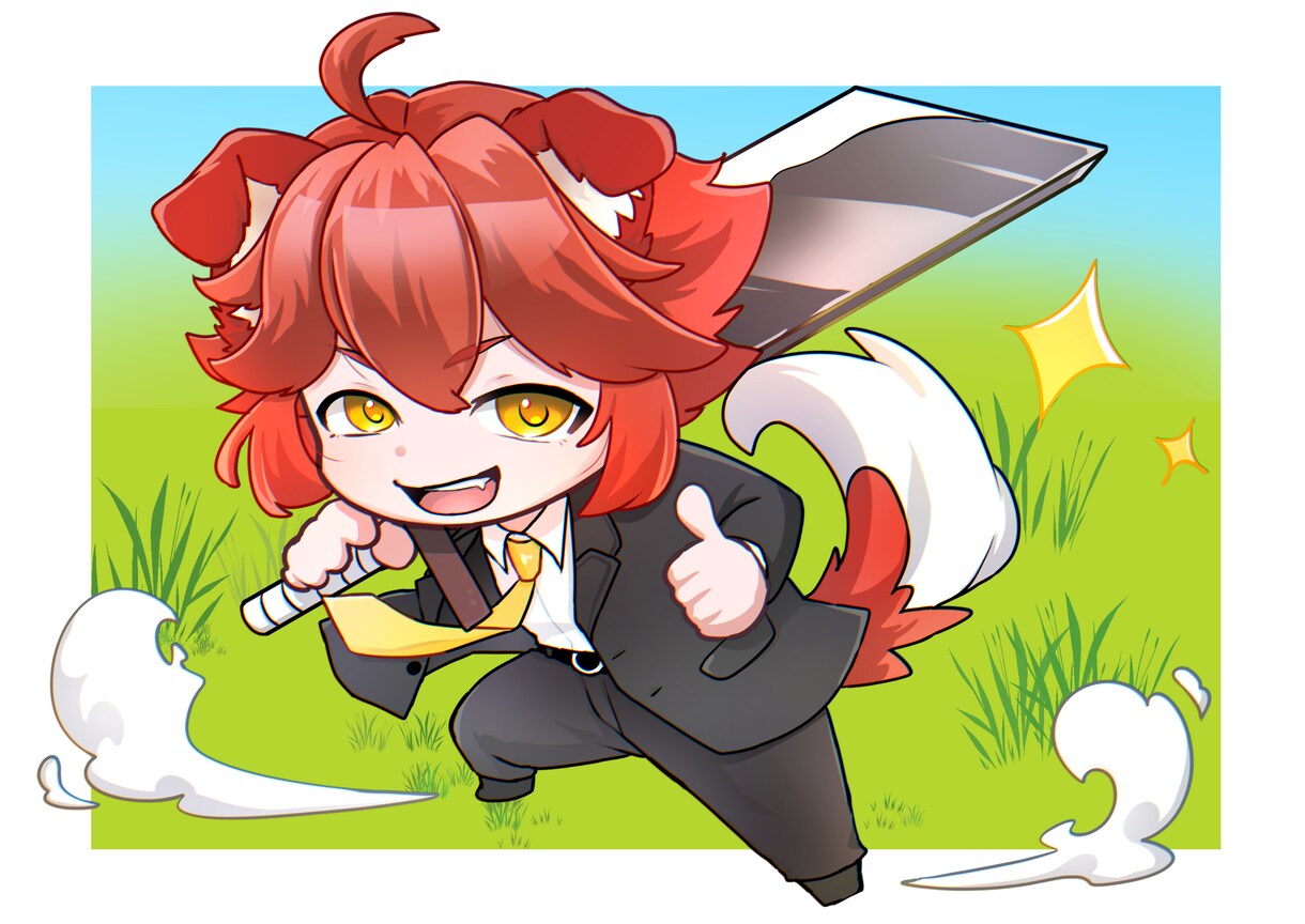 お顔アップイラストやSDイラスト制作します お顔アップのイラストが得意です！ イメージ2