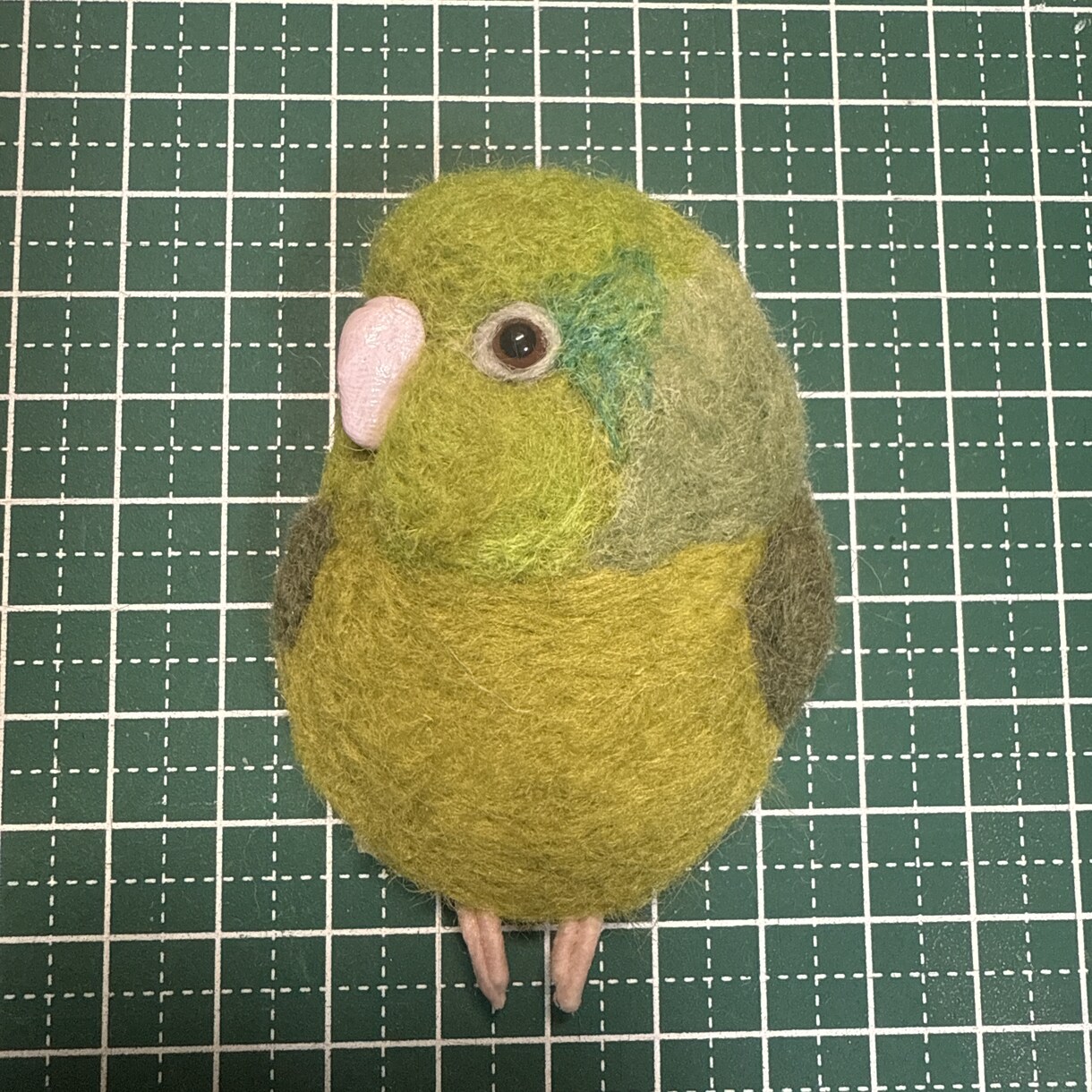 羊毛フェルト世界に一つ小動物ペットブローチ作ります 羊毛フェルトで作製します。オンリーワンをあなたに^_^ イメージ5