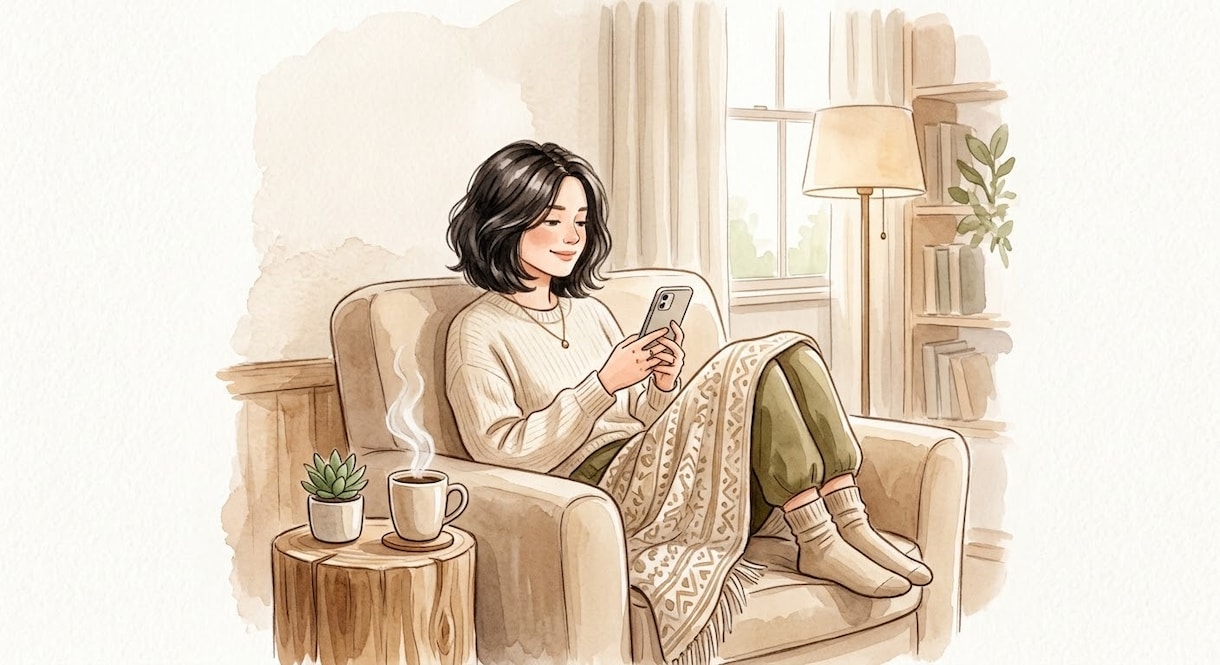 電話が苦手でも大丈夫☕️アラサー女子が受け止めます LINE感覚の短文でOK！まとまらないモヤモヤ受け止めます！ イメージ1