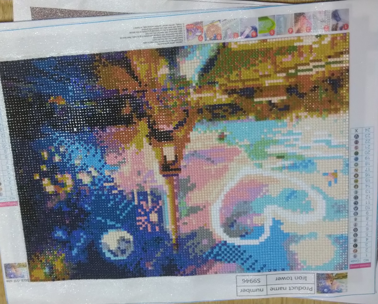 ダイヤモンドアート制作代行します 作成が面倒な方や時間がなくて作る暇がない方おすすめ！ イメージ1