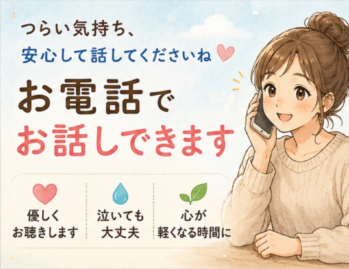 あなたの心に寄り添います ・ﾓﾗﾊﾗ､ﾊﾟﾜﾊﾗ､DV､嫁姑､PTA､ﾏﾏ友問題etc イメージ4